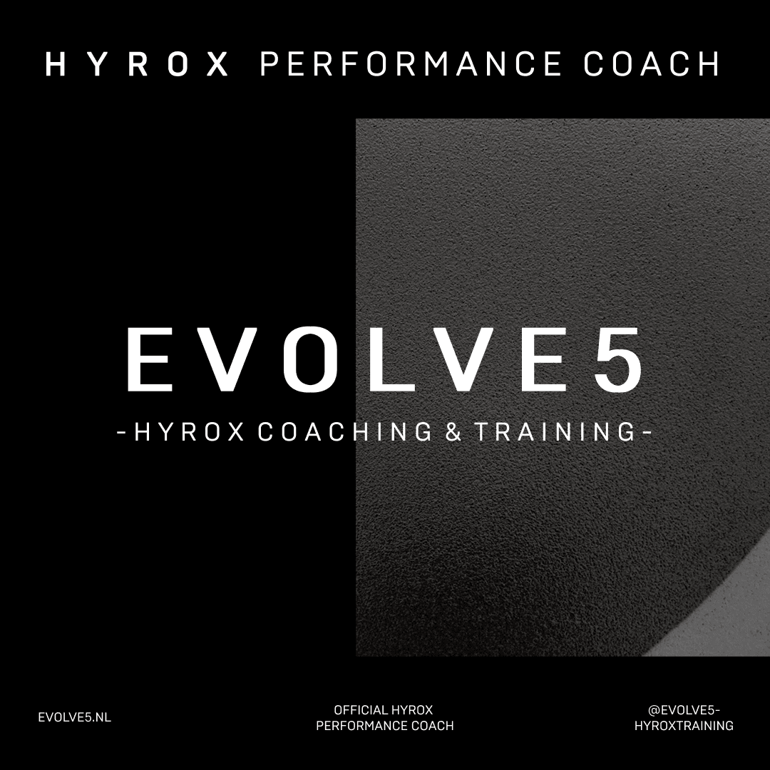 Officiële samenwerking tussen EVOLVE5 en HYROX